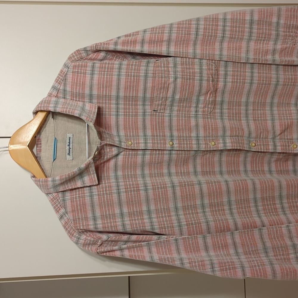 Tommy Bahama XXL Soft Cotton Button Up
